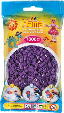 HAMA - SAC PERLES HAMA MAUVE